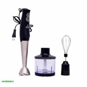 گوشت‌کوب برقی چندکاره سوئیس هوم مدل CLS-344 با بدنه استیل و متعلقات در واندوکالا