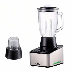 آسیاب و مخلوط کن تولیپس مدل BL-474 با بدنه استیل و پارچ شیشه‌ای