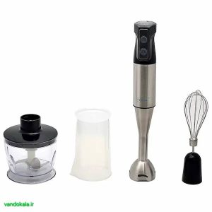 گوشت‌کوب برقی ۴ کاره ولگا مدل VOLGA-31-W به همراه خردکن و همزن
